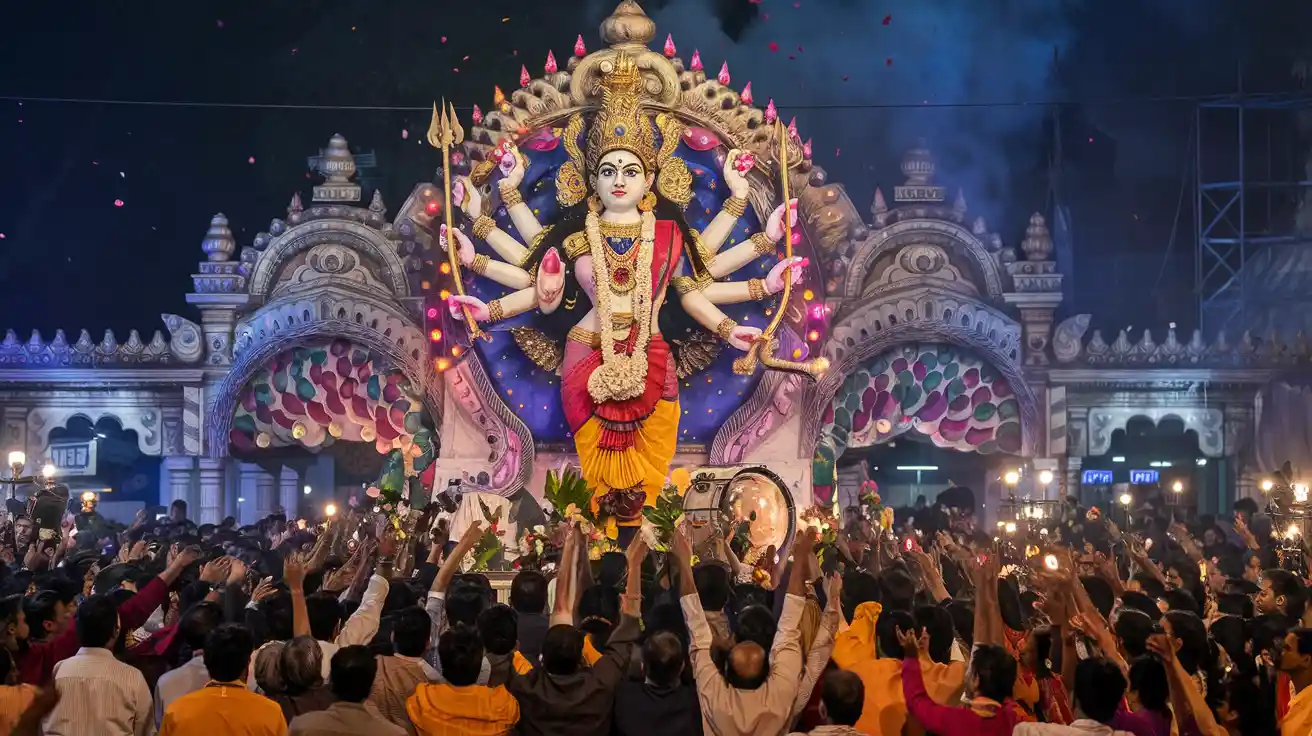 how many days left for durga puja