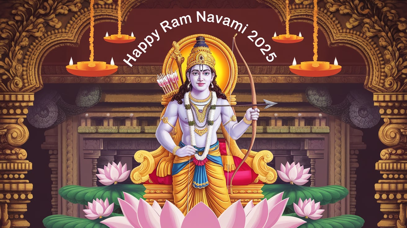 Happy Ram Navami 2025 Wishes in Hindi and English